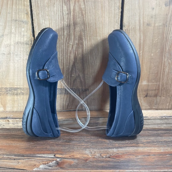New Easy Street Comfort Wave Navy Blue Slip on Flats Womens shoes size 7.5 - Picture 5 of 15
